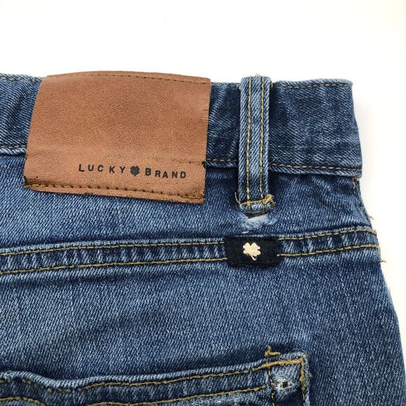 Lucky Brand Womens Straight Leg Mid Rise Jeans Size 14/27 Medium Wash - Picture 10 of 13